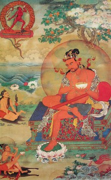 仏教徒 Painting - ブッダ・ウィークリー 偉大なるナローパの六つのヨガ 仏教